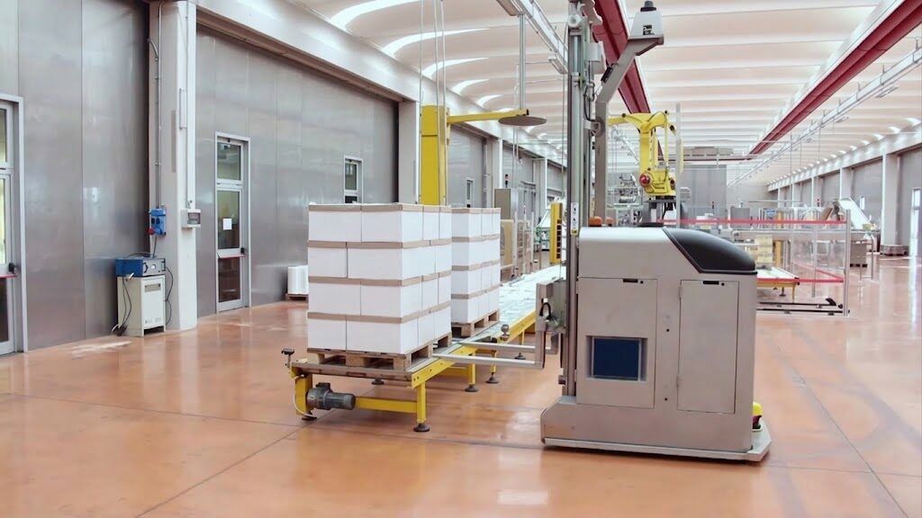 WonderBot Pallet — AGV per pallet